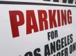 画像5: ロサンゼルス郵便局員専用駐車場！プラスチックサインボード (5)