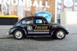 画像3: VW ワーゲンビートル ポリスカー POLICE プルバックミニカー (3)