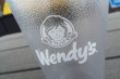 画像2: made in U.S.A♪ Wendy's ウェンディーズ★プラスチックカップ ホワイト (2)